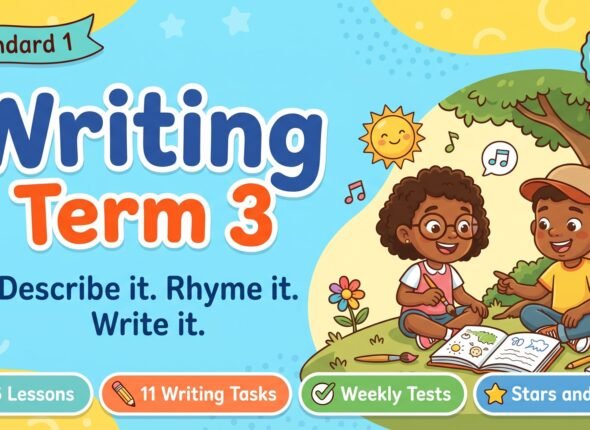 Creative Writing – Standard 1 – Term 3